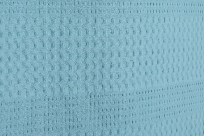 L'essentiel linge de maison Sábana doble de piqué Verde petróleo